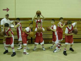 Basketball Striped tube socks picture